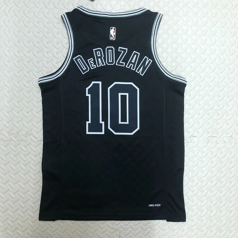 2023 San Antonio Spurs Basketball Jersey Retro #10 DeROZAN