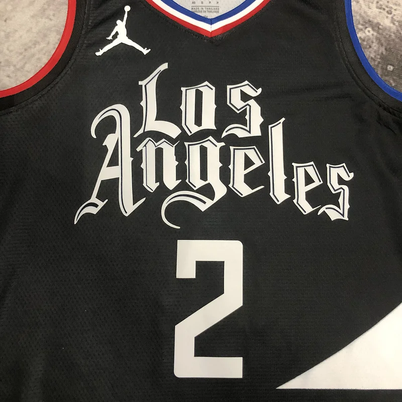 2023 Season   NBA Los Angeles Clippers Basketball jersey    trapeze  limited  #2   LEONARD