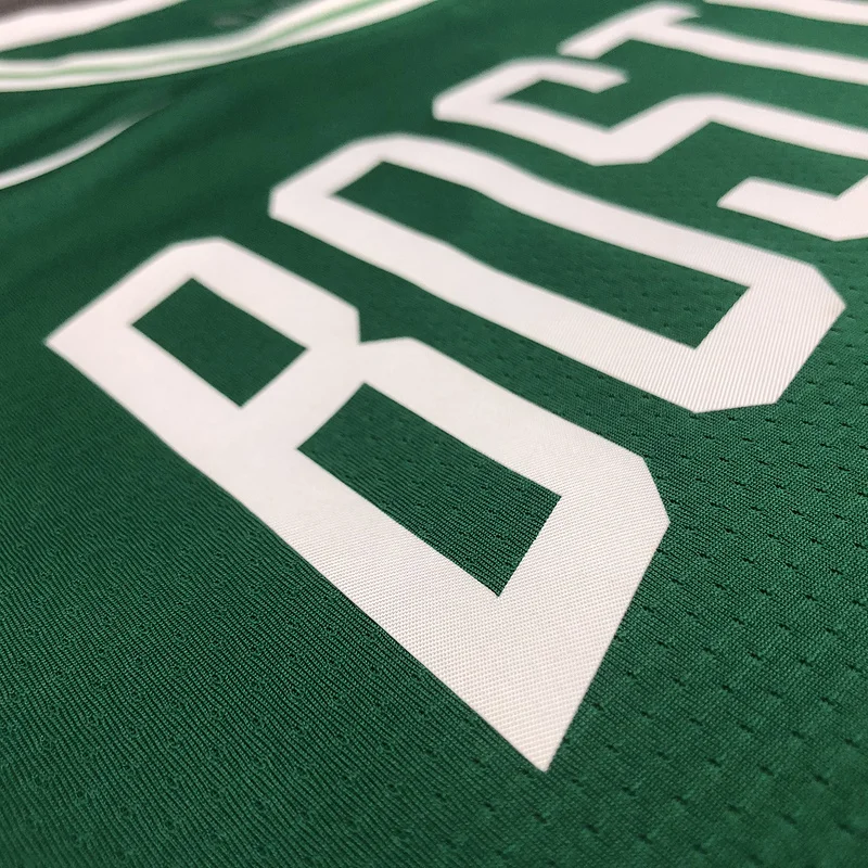 NBA Boston Celtics Basketball Jersey Retro Green #0 TATUM