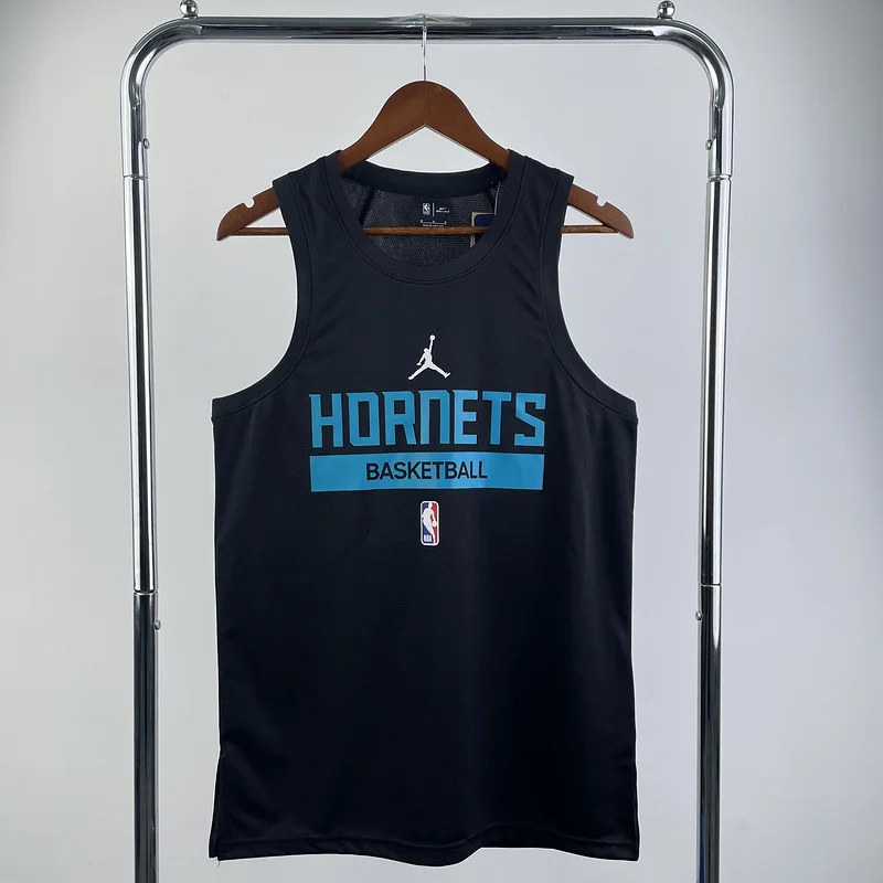 2023 Charlotte Hornets Basketball Jersey  Black  training  vest