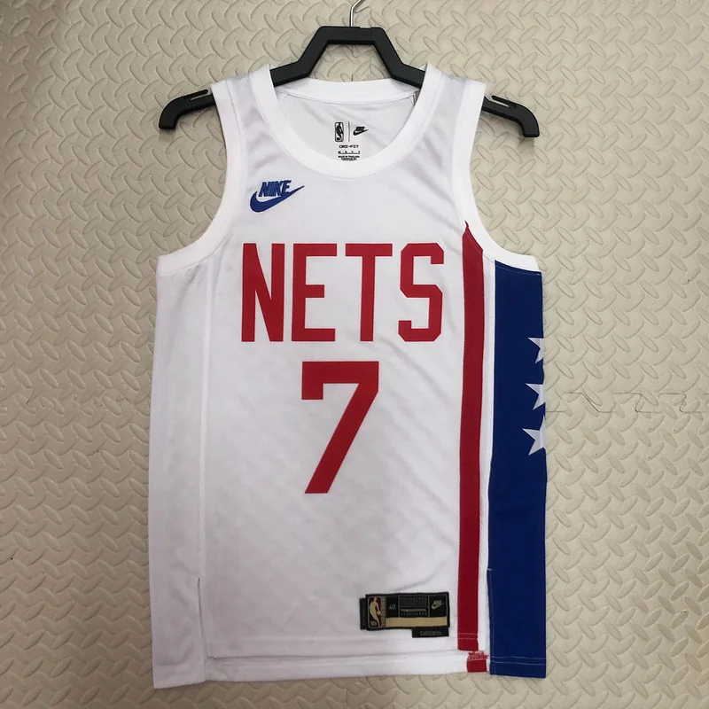 2023 Season Brooklyn Nets Basketball jersey Retro #7 DURANT