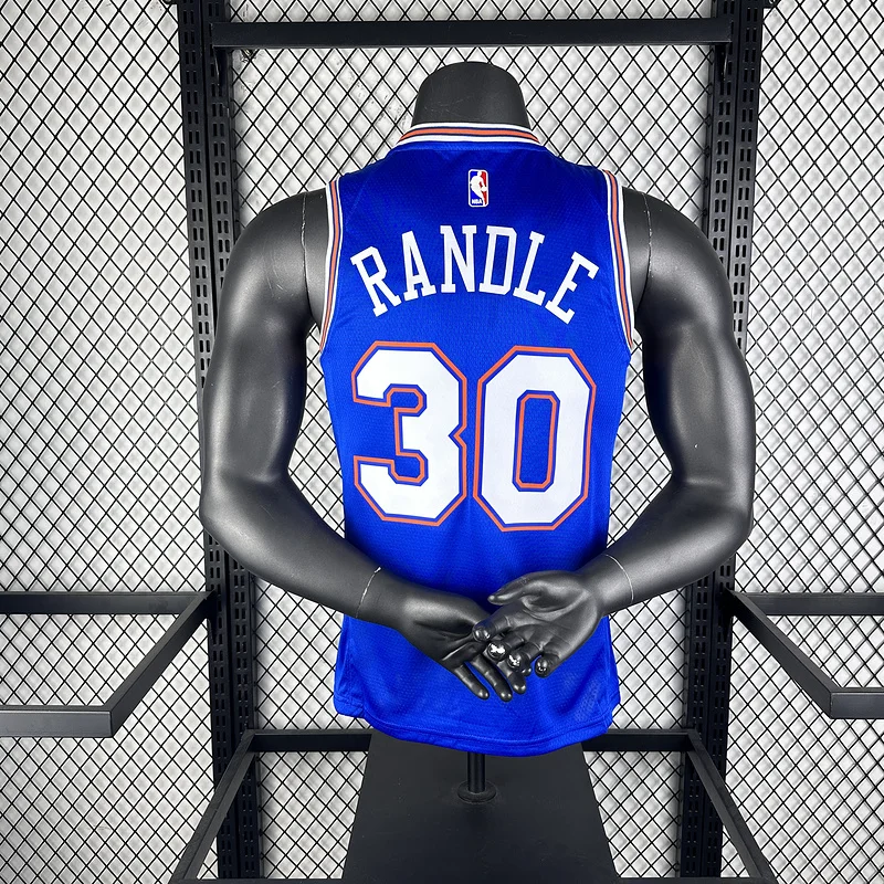 2021 New York Knicks Basketball Jersey trapeze limited #30 RANDLE