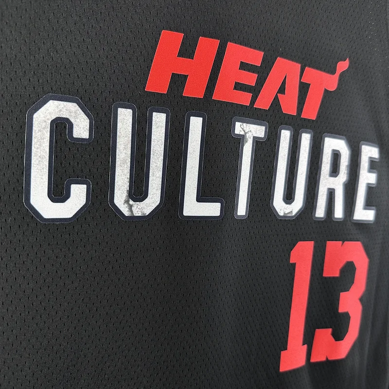 2024 Season NBA Miami Heat basketball jersey city version #13 ADEBAYO