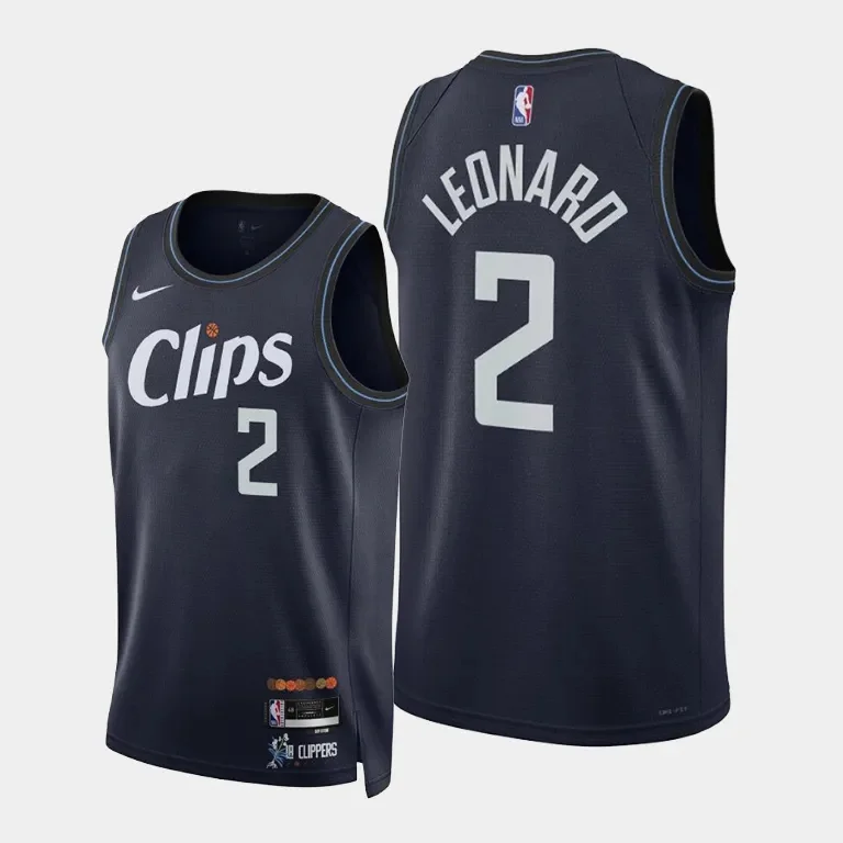 2024 Season   NBA Los Angeles Clippers Basketball jersey   city version  #2   LEONARD