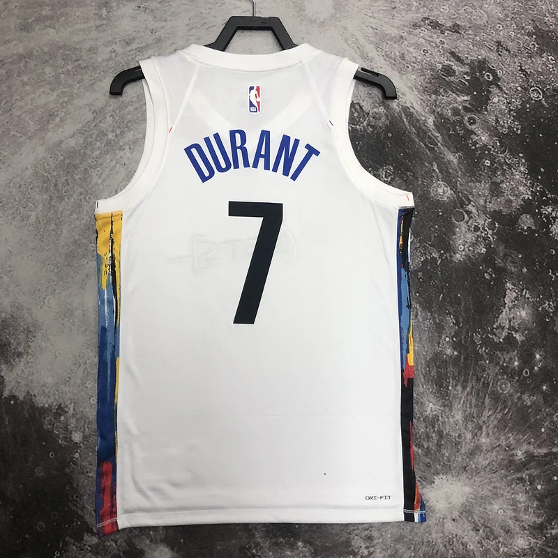 2023 Season Brooklyn Nets Basketball jersey city version #7 DURANT