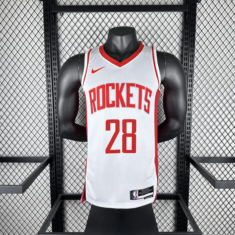 2023 Houston Rockets Basketball Jersey Home White #28 SENGUN