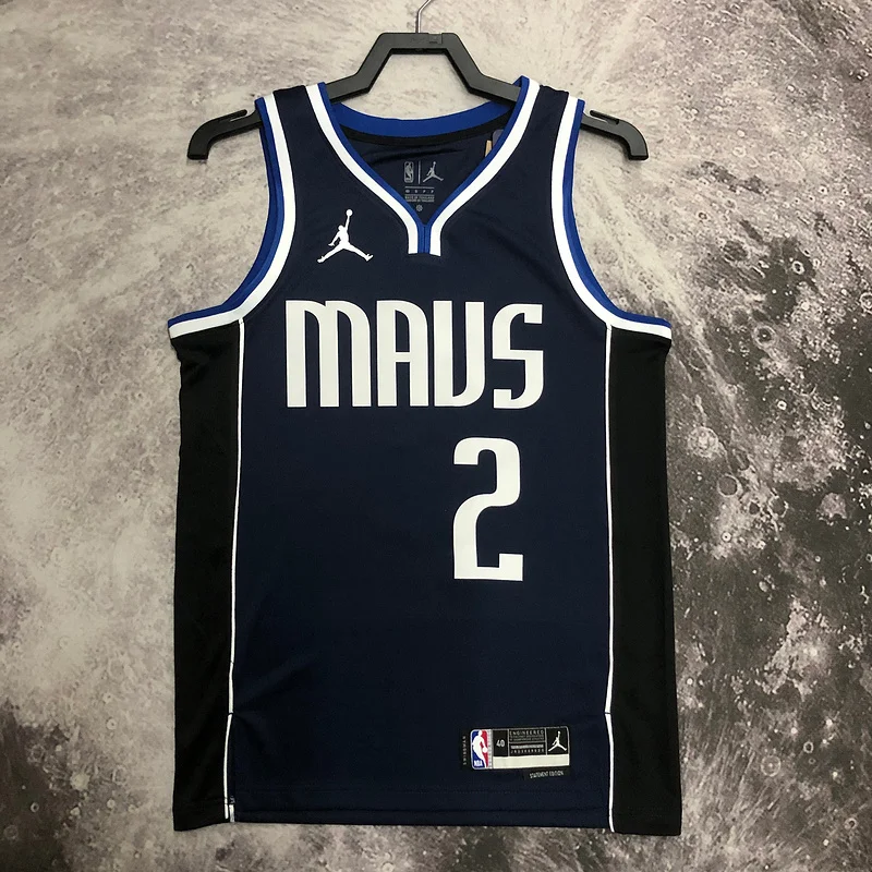 2023 Season NBA Dallas Mavericks basketball jersey trapeze limited #2 IRVING