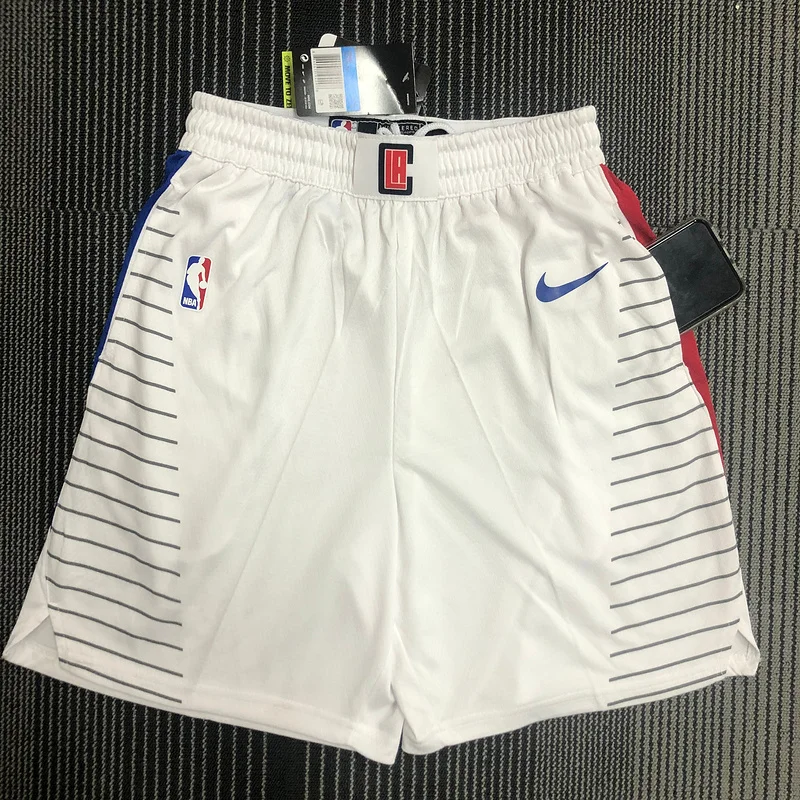 NBA Los Angeles Clippers Basketball limited  White  Shorts