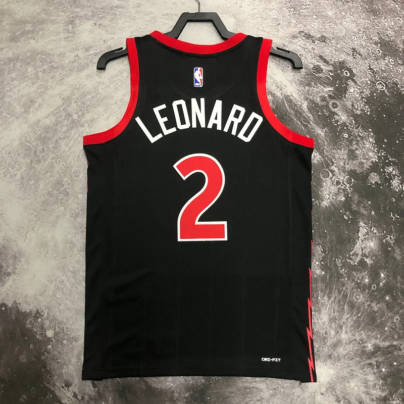 2023 NBA Toronto Raptors Basketball Jersey trapeze limited #2 LEONARD