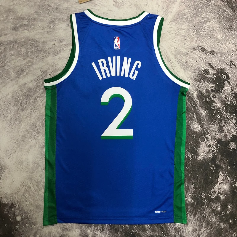 2023 Season NBA Dallas Mavericks basketball jersey city version #2 IRVING