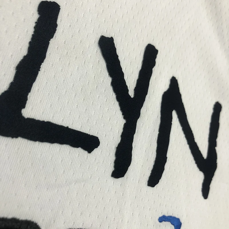 Brooklyn Nets Basketball jersey Graffiti White #11 IRVING