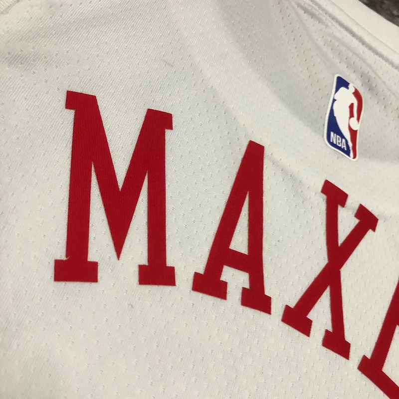 2023 Season NBA Philadelphia 76ers Basketball Jersey city version #0 MAXEY