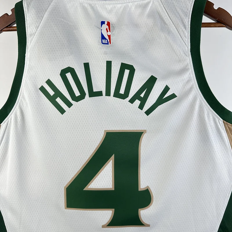 2024 Season NBA Boston Celtics Basketball Jersey city version #4 HOLIDAY