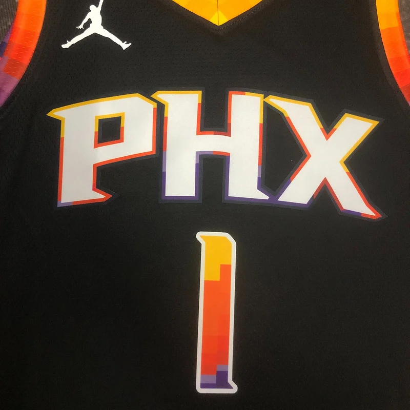 2023 Season NBA Phoenix Suns Basketball jersey trapeze limited #1 BOOKER