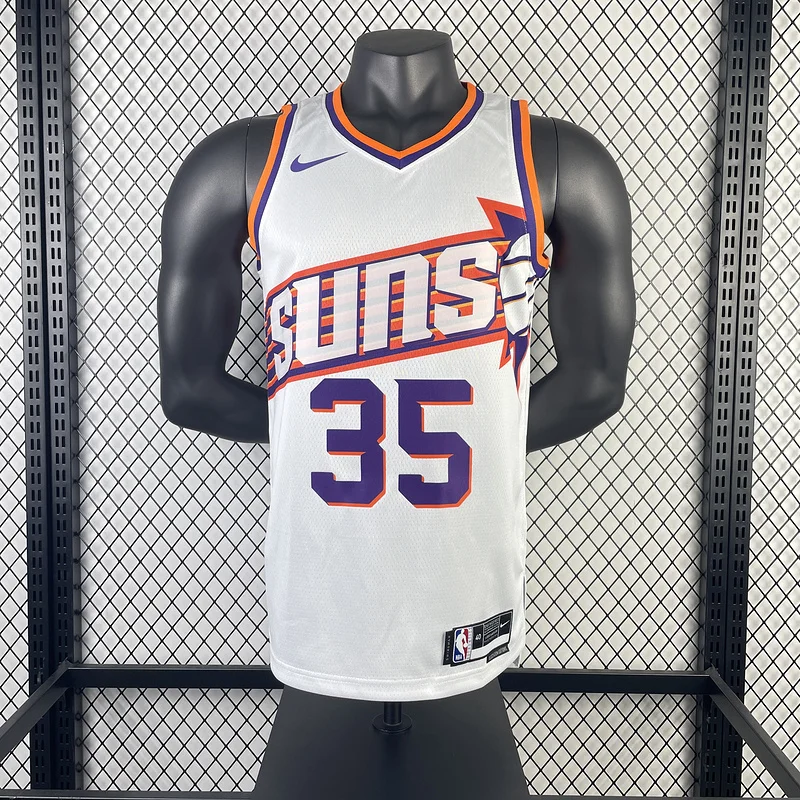 2024 Season NBA Phoenix Suns Basketball jersey Home White #35 DURANT