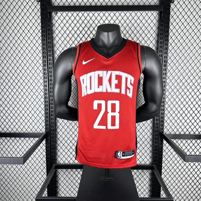 2023 Houston Rockets Basketball Jersey Aawy Red #28 SENGUN