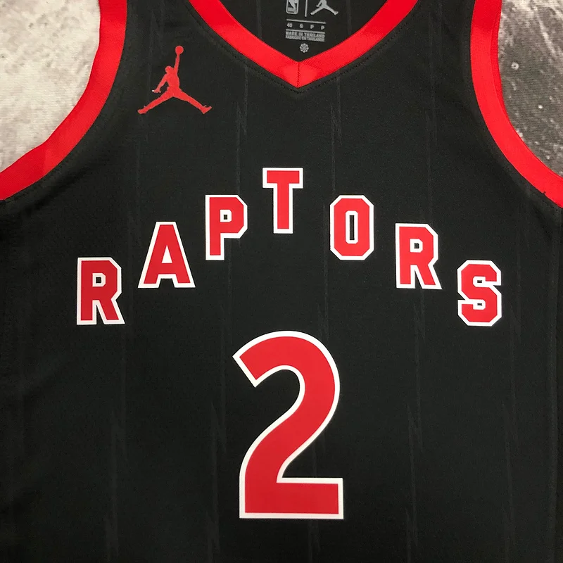 2023 NBA Toronto Raptors Basketball Jersey trapeze limited #2 LEONARD