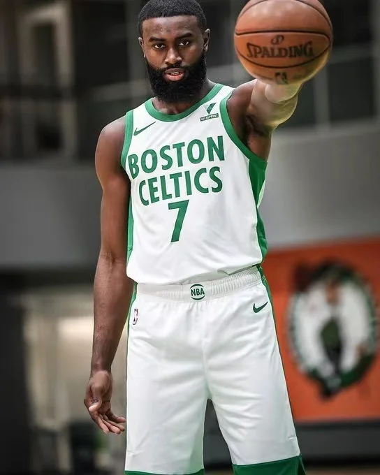 2021 Season NBA Boston Celtics Basketball Jersey city version #7 BROWN