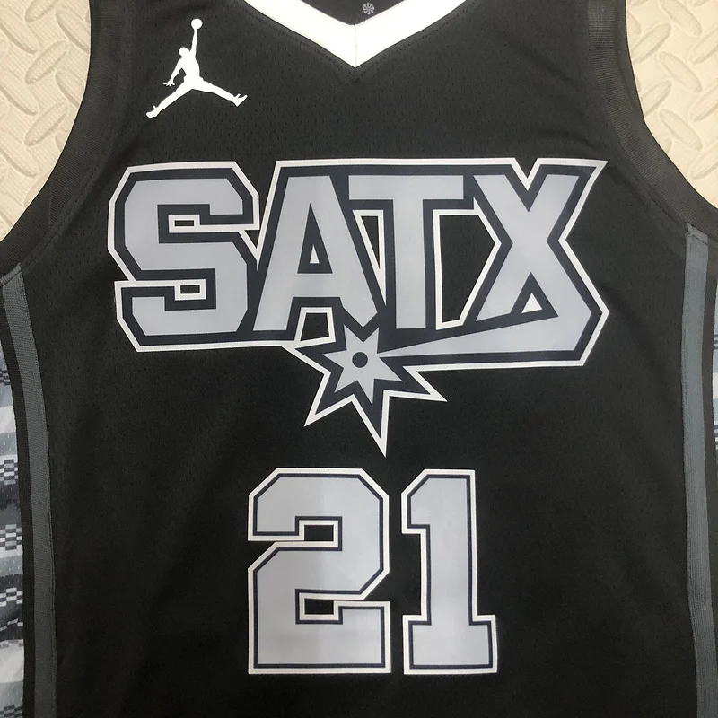 2023 San Antonio Spurs Basketball Jersey trapeze limited #21 DUNCAN