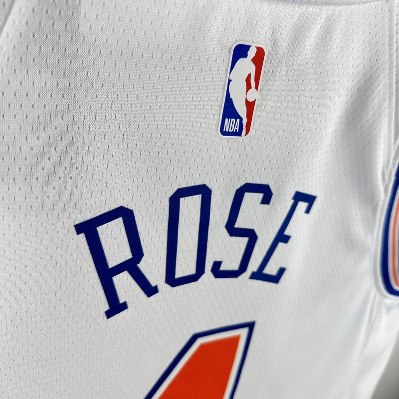 2019 New York Knicks Basketball Jersey limited #4 ROSE