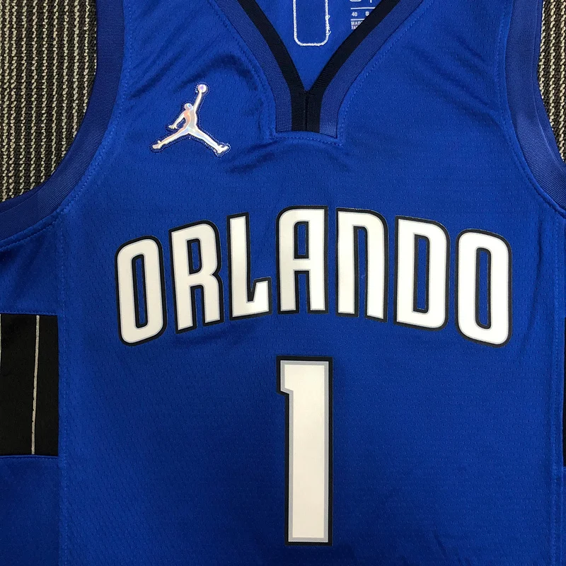 75th anniversary Orlando Magic Basketball Jersey trapeze #1 McGrady