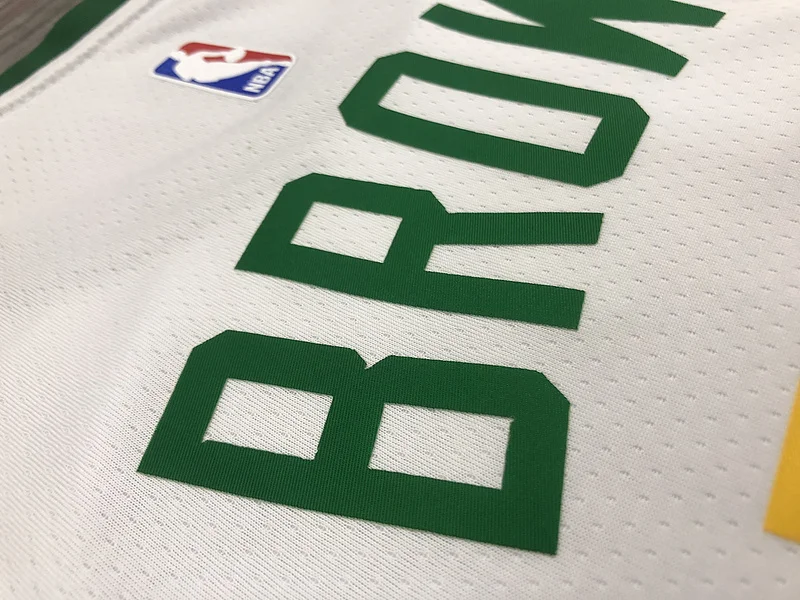 2019 Season NBA Boston Celtics Basketball Jersey Platinum limited #7 BROWN