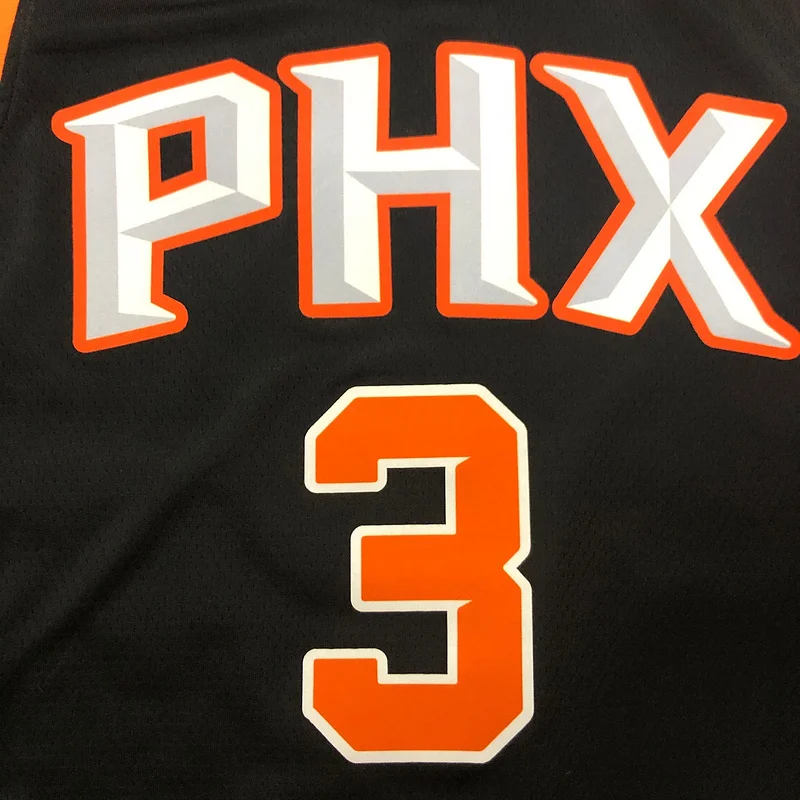 NBA Phoenix Suns Basketball jersey Black #3 PAUL