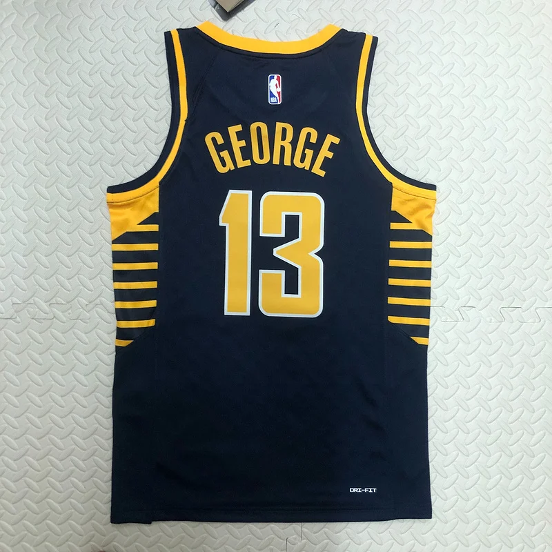 2023 Indiana Pacers Basketball Jersey Aawy #13 GEORGE