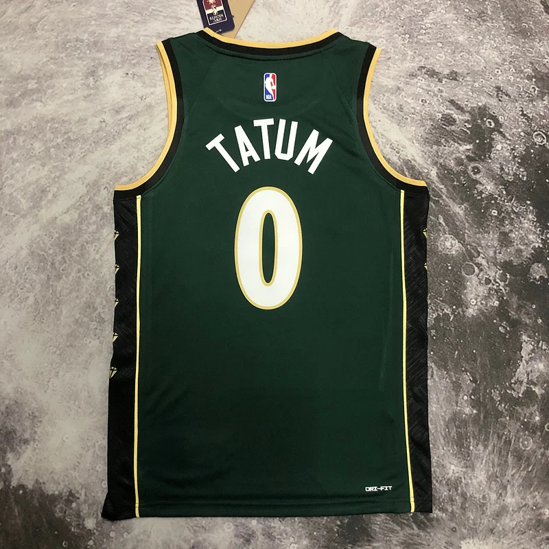 2023 Season NBA Boston Celtics Basketball Jersey city version #0 TATUM