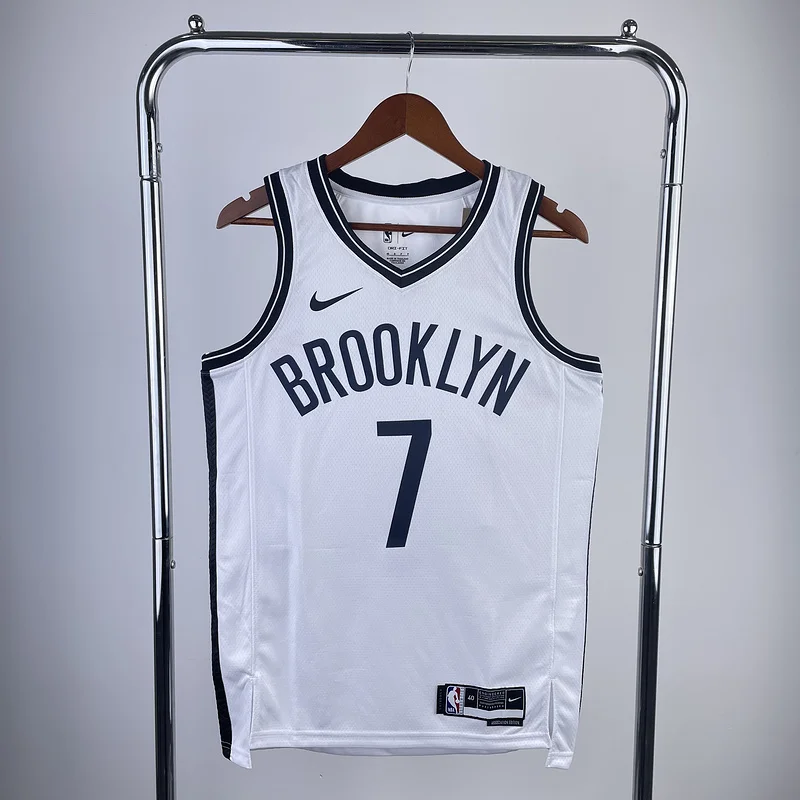 2023 Season Brooklyn Nets Basketball jersey White #7 DURANT