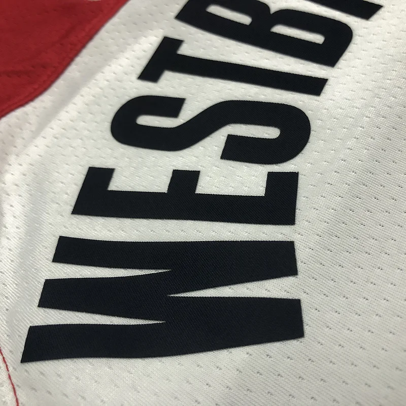 75th anniversary Washington Wizards Basketball Jersey White #4  WESTBROOK