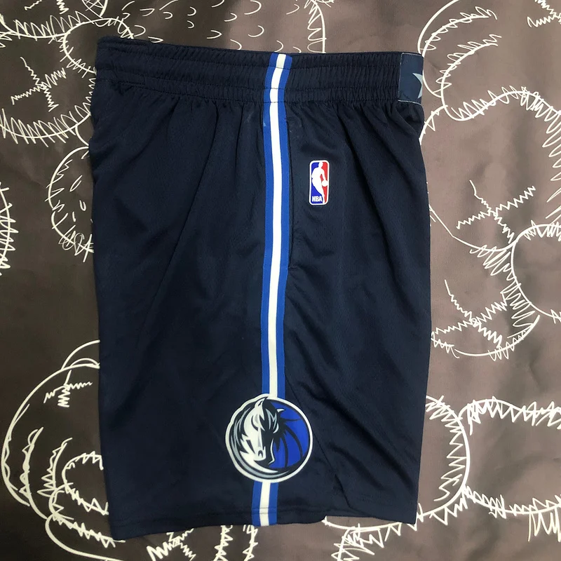 NBA Dallas Mavericks basketball trapeze Shorts