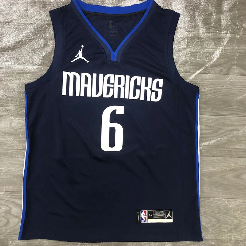 2021 Season NBA Dallas Mavericks basketball jersey JORDAN theme limited #6 PORZINGIS