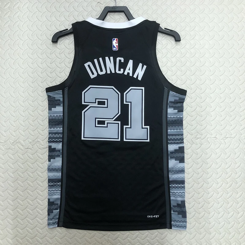 2023 San Antonio Spurs Basketball Jersey trapeze limited #21 DUNCAN