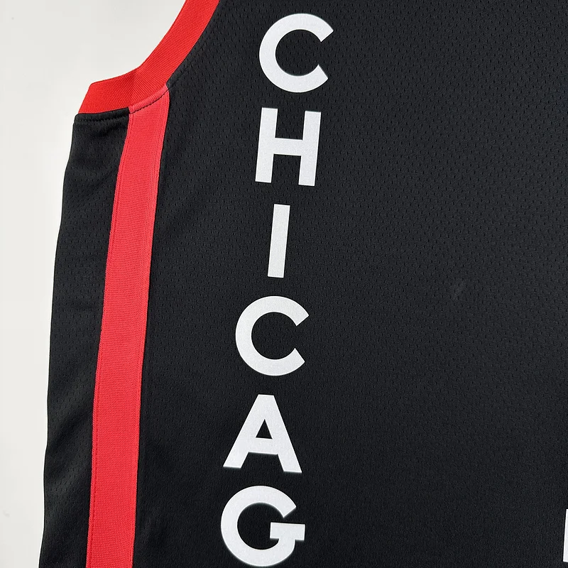 2024 Season NBA Chicago Bulls Basketball jersey City version #23 Jordan