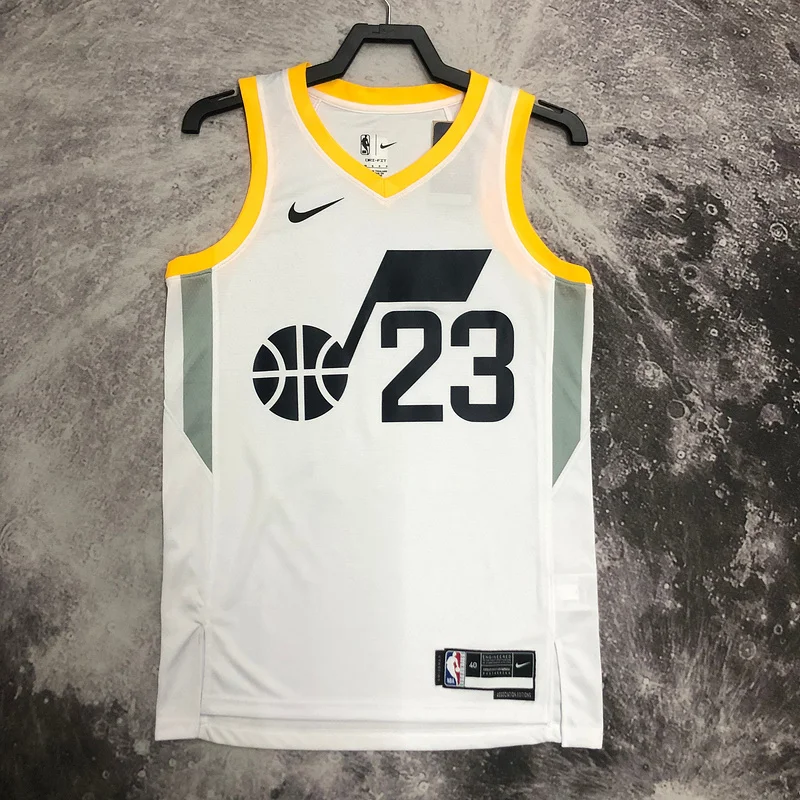 2023 Utah Jazz Basketball Jersey Home White #23 MARKKANEN