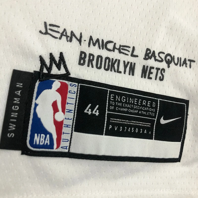 Brooklyn Nets Basketball jersey Graffiti White #2 GRIFFIN