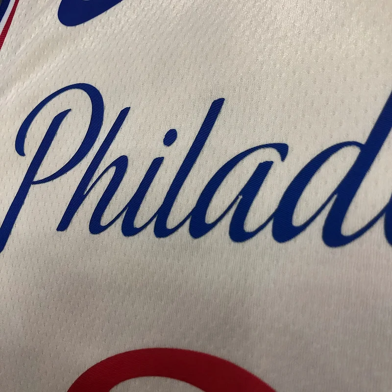 2020 Season NBA Philadelphia 76ers Basketball Jersey city version limited #21 EMBIID