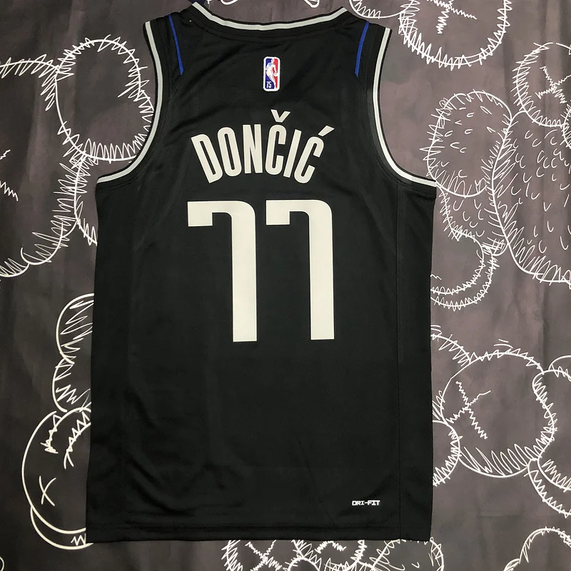 NBA Dallas Mavericks basketball jersey Honor version #77 DONCIC