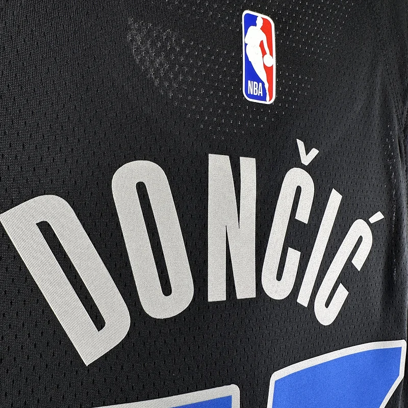 2024 Season NBA Dallas Mavericks basketball jersey city version #77 DONCIC