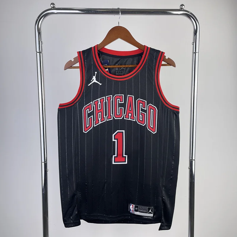 2023 Season NBA Chicago Bulls Basketball jersey Flyer limited #1 ROSE