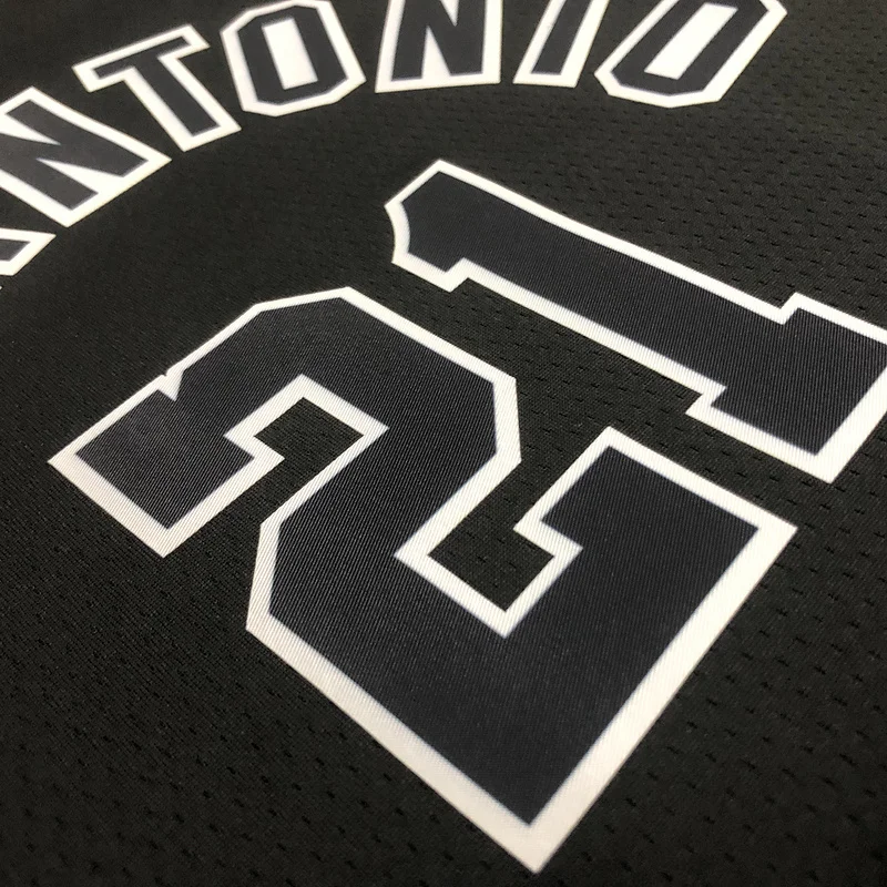 2023 San Antonio Spurs Basketball Jersey Retro #21 DUNCAN