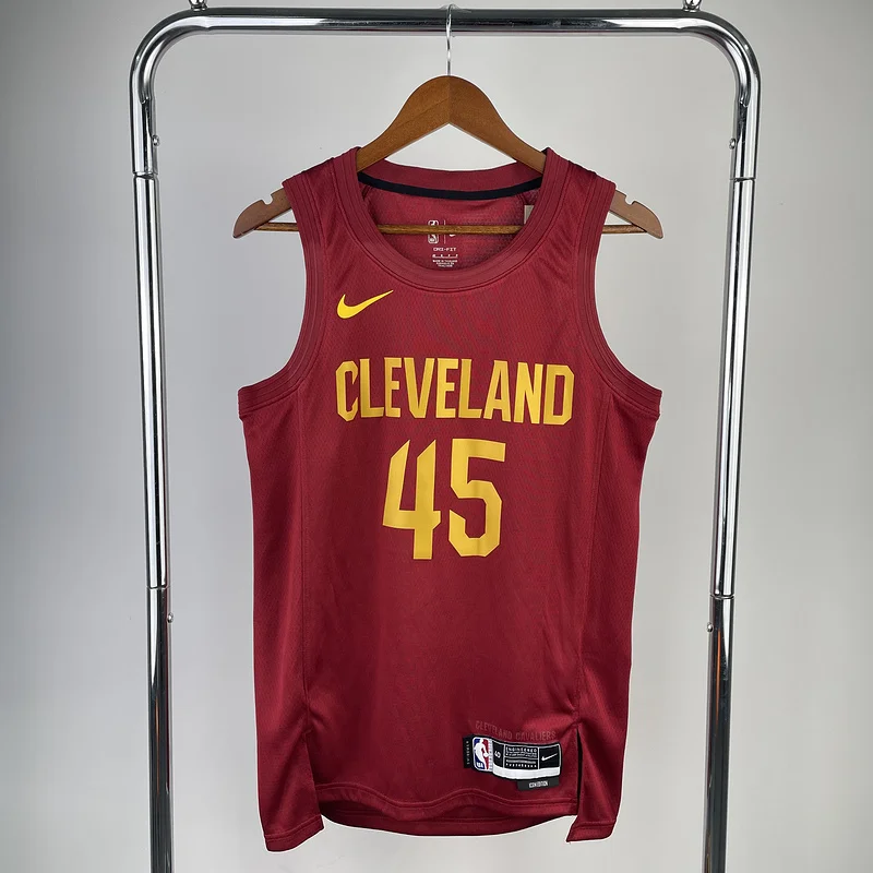 2023 Cleveland Cavaliers Basketball Jersey Aawy #45 MITCHELL