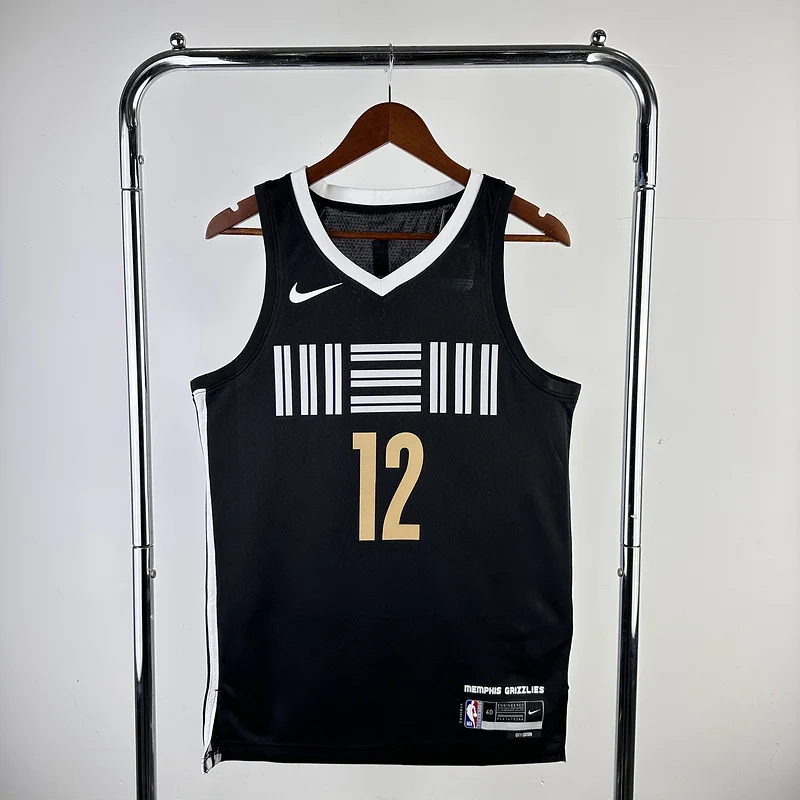 2024 Season NBA Memphis Grizzlies Basketball Jersey city version #12 MORANT