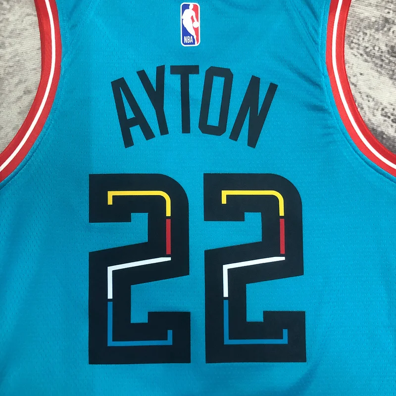 2023 Season NBA Phoenix Suns Basketball jersey city version #22 AYTON