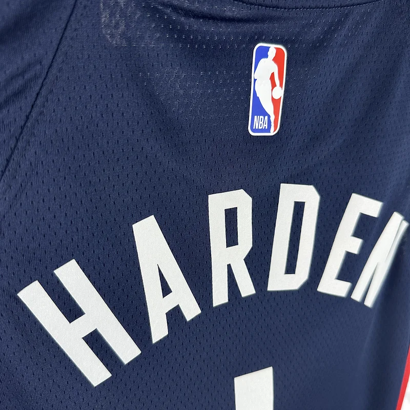 2019 Season  NBA Los Angeles Clippers Basketball jersey   city version  #1    HARDEN