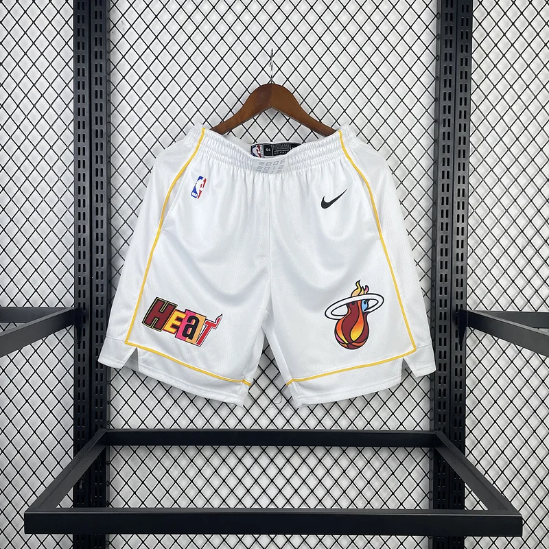 2023 Season NBA Miami Heat basketball jersey city version Shorts