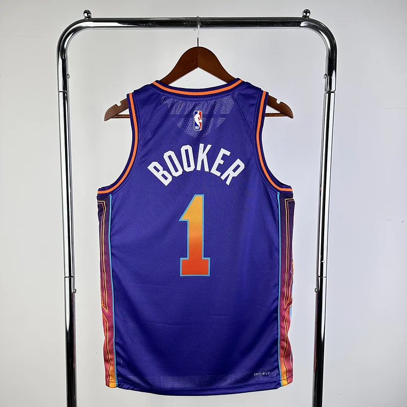 2024 Season NBA Phoenix Suns Basketball jersey city version #1 BOOKER