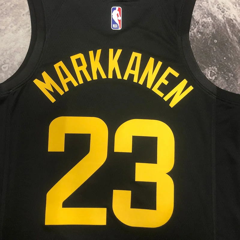 2023 Utah Jazz Basketball Jersey Jordan limited #23 MARKKANEN