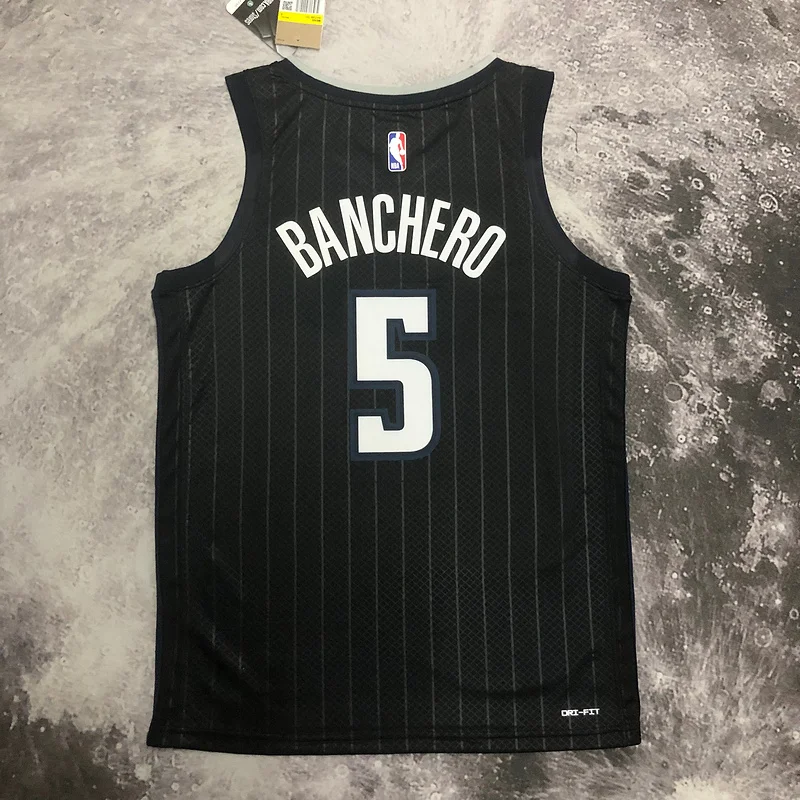 2023Orlando Magic Basketball Jersey city version #5 BANCHERO